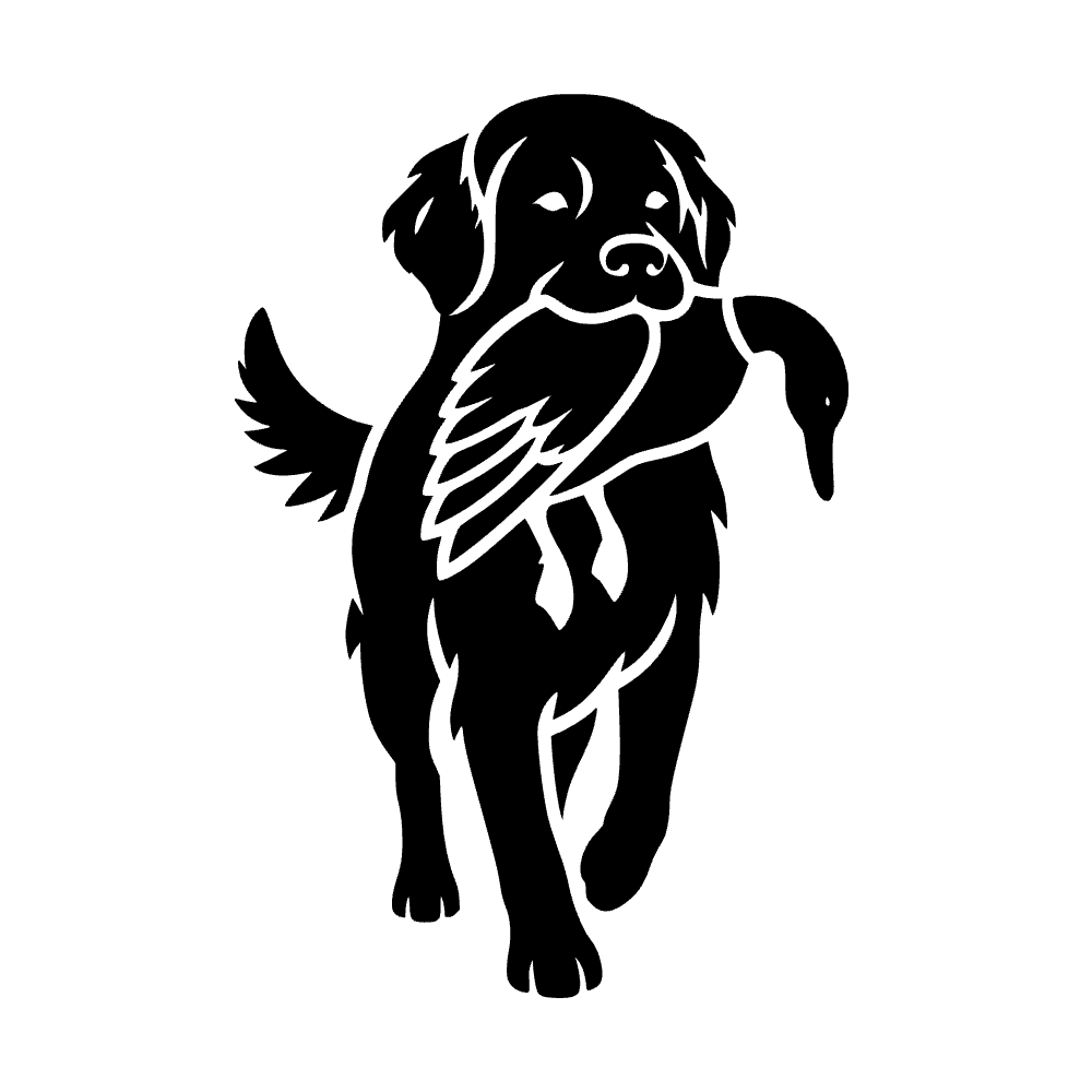 Perro de caza de patos — archivo SVG
