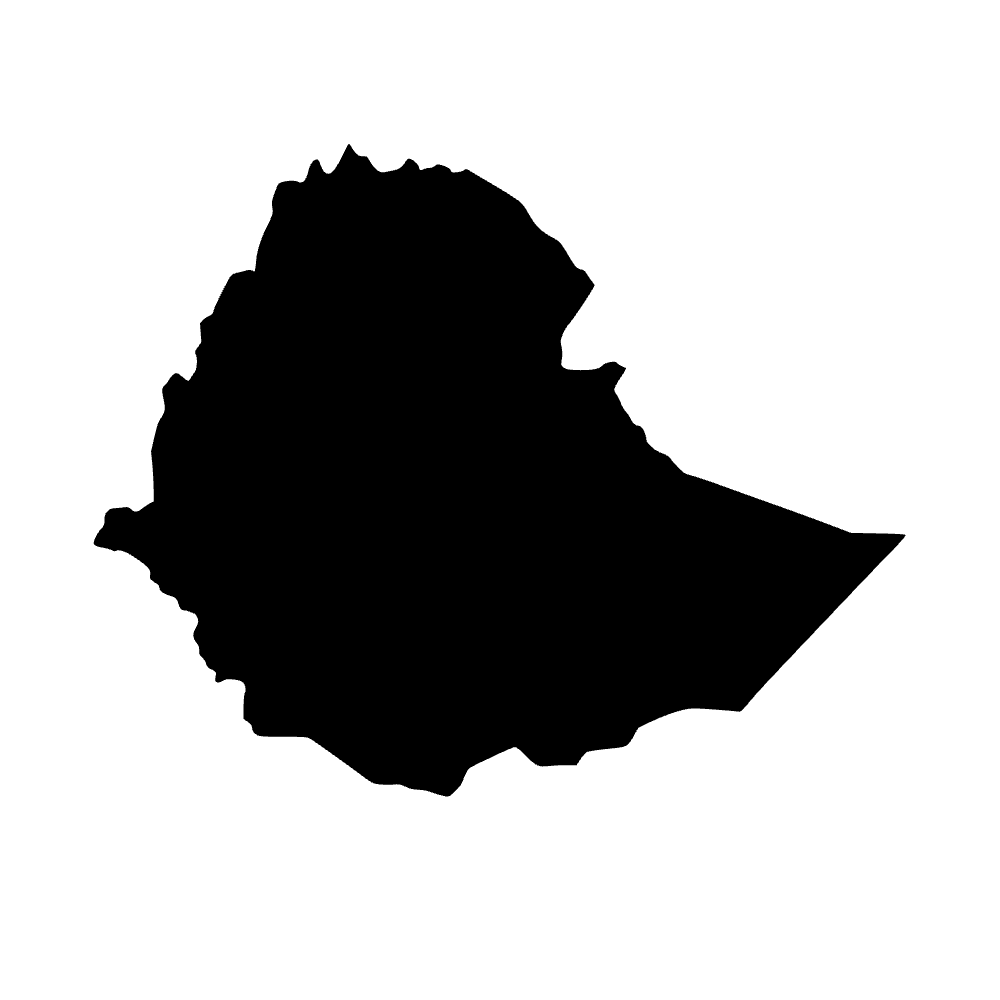 Mapa de Etiopía — archivo SVG