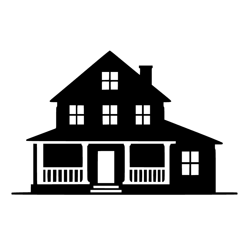 Porche de casa de campo — archivo SVG