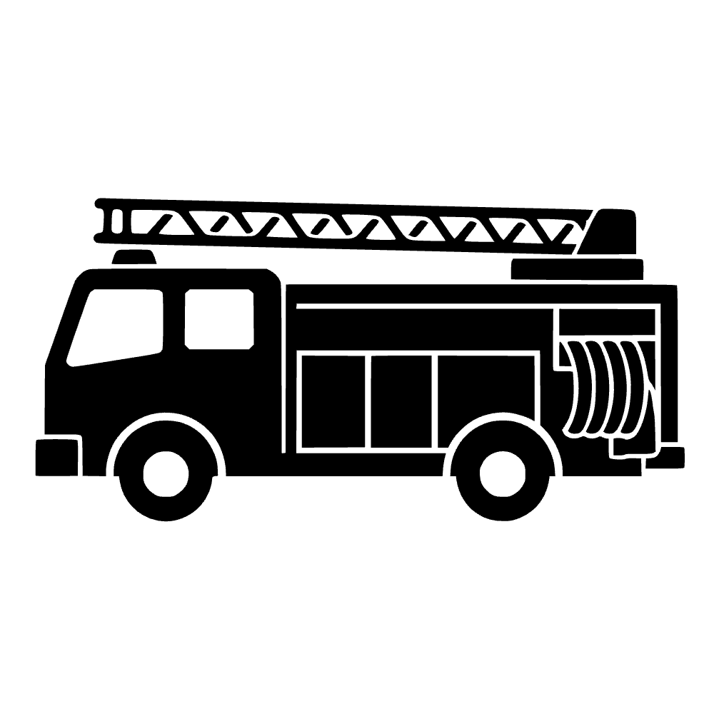 Camión de bomberos — archivo SVG