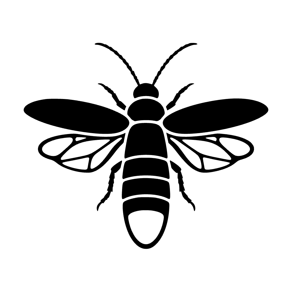Vuelo luminoso de luciérnaga — archivo SVG