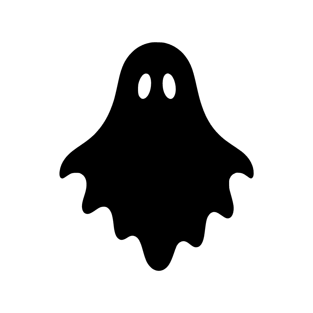 Ícono de fantasma flotante — archivo SVG