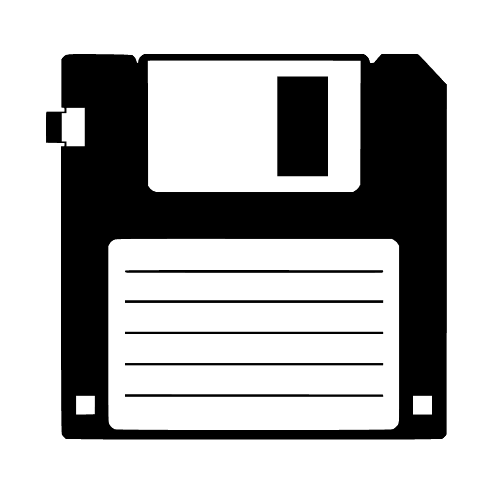 Icono de disquete — archivo SVG