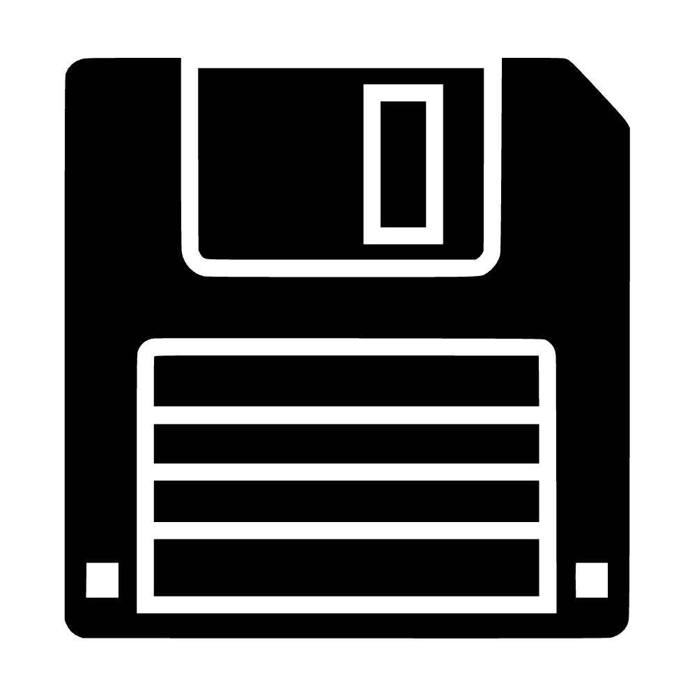 Ícono de disquete — archivo SVG