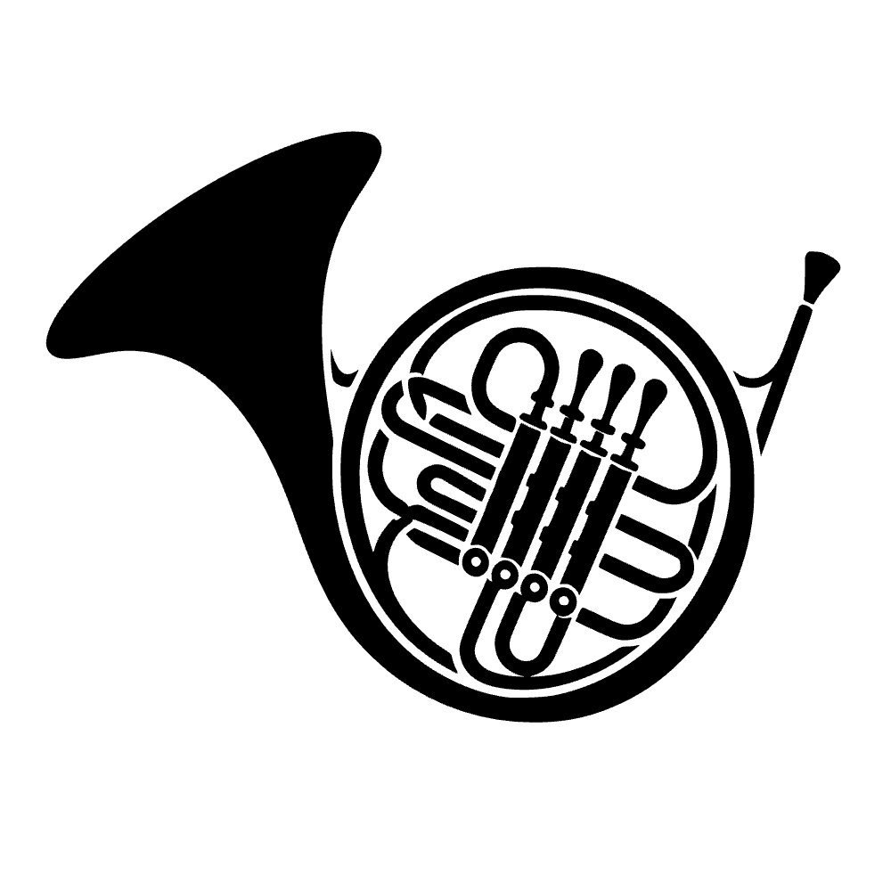 Trombón francés — archivo SVG