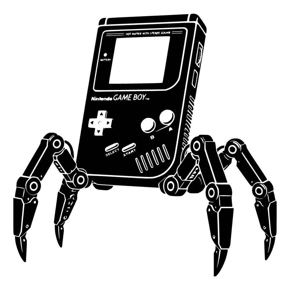 Game Boy Console Icon SVG SVG cut file preview
