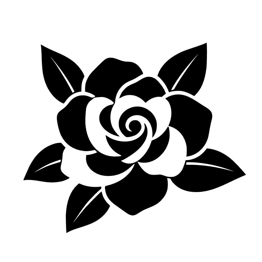 Flor de gardenia — archivo SVG