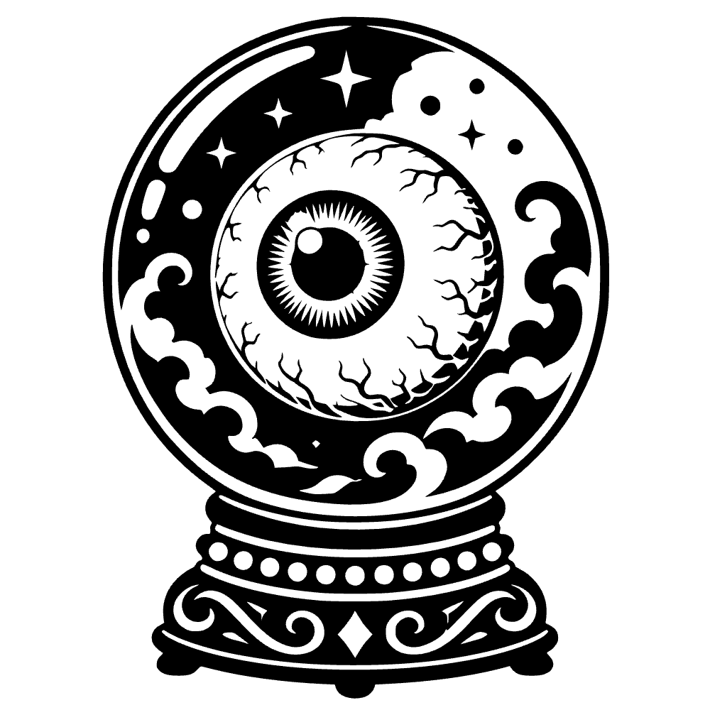 Giant Eyeball Icon SVG cut file