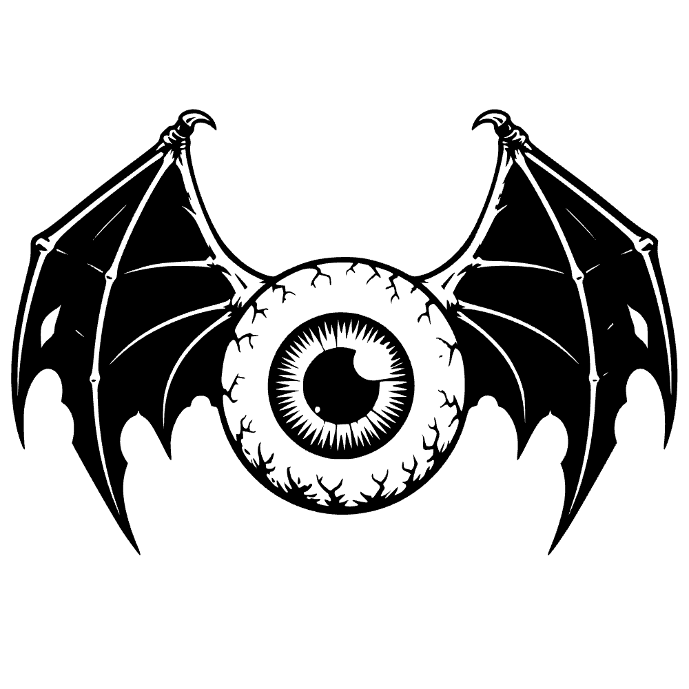 Giant Floating Eyeball SVG cut file preview