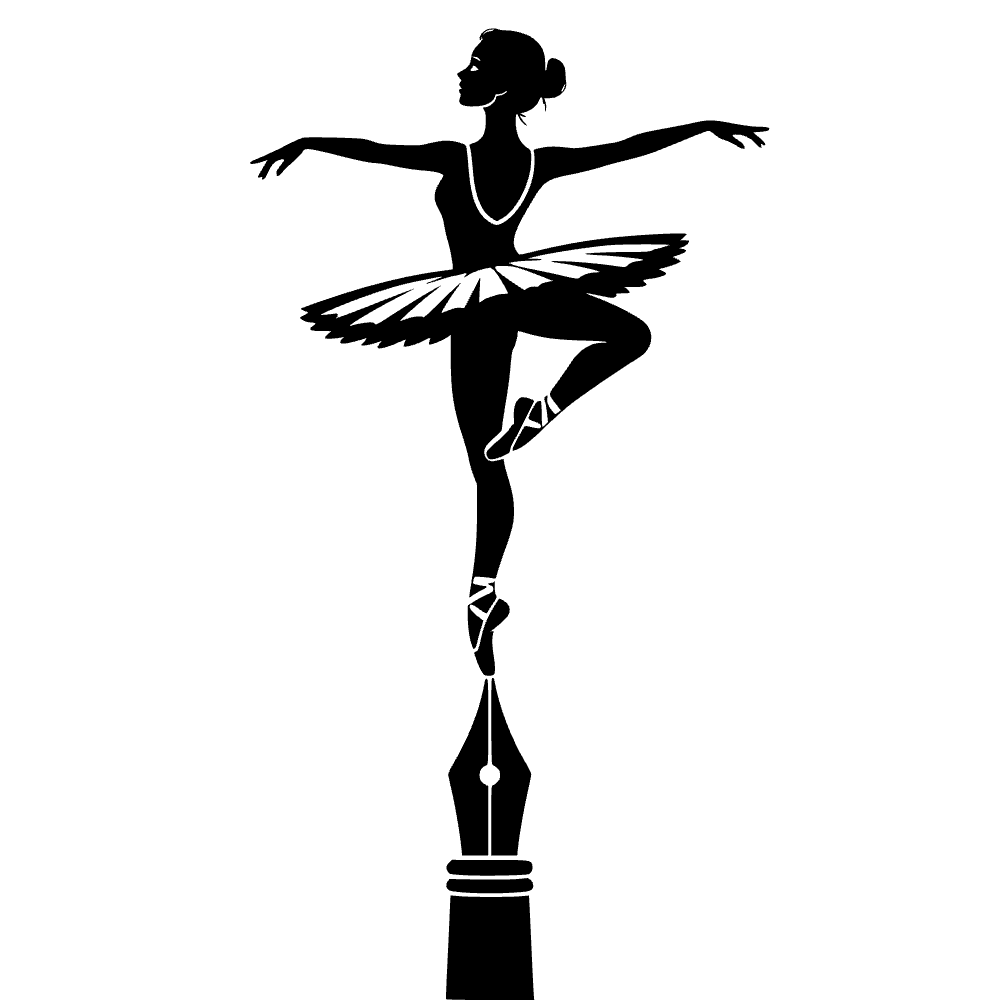 Bailarina elegante — archivo SVG