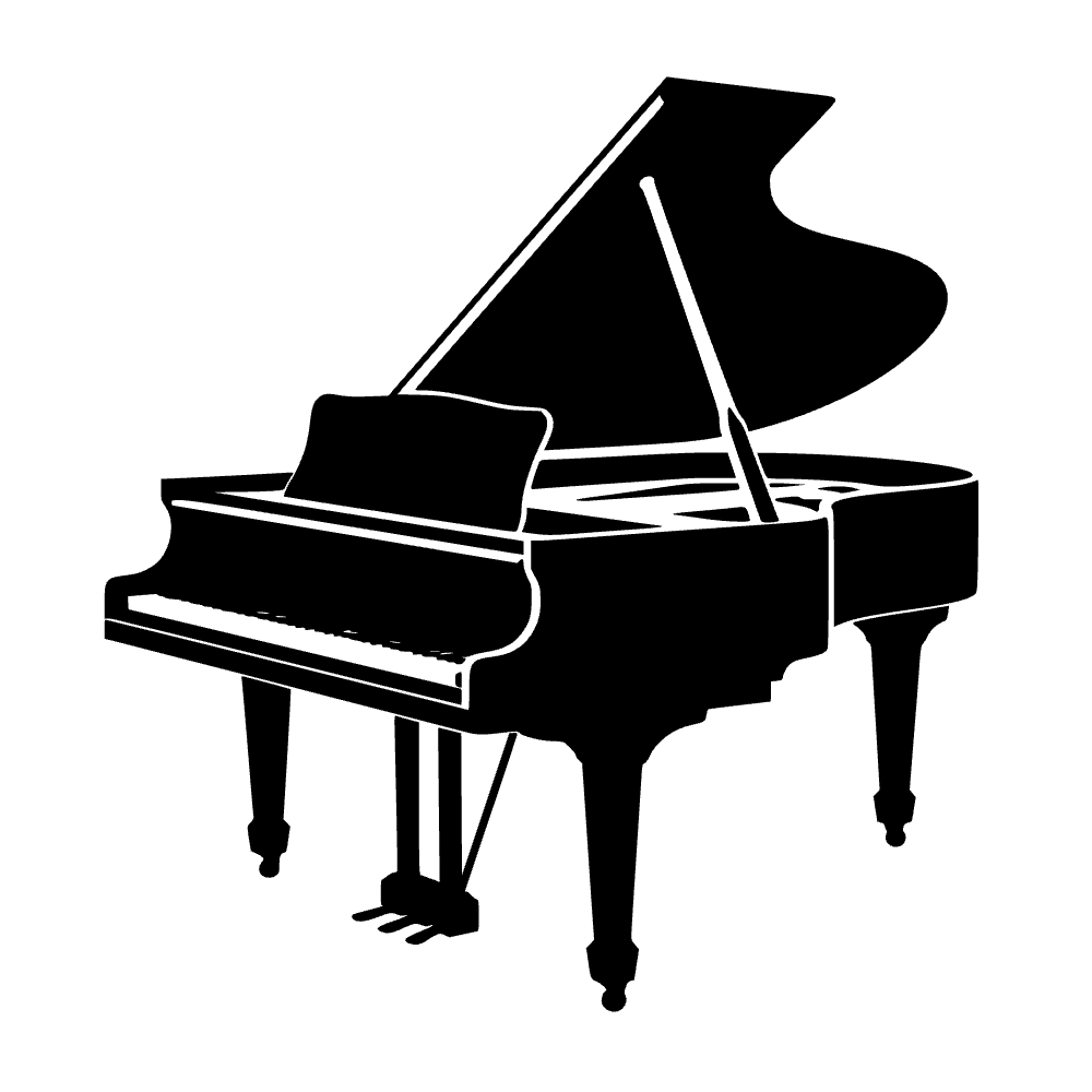 Piano de cola — archivo SVG