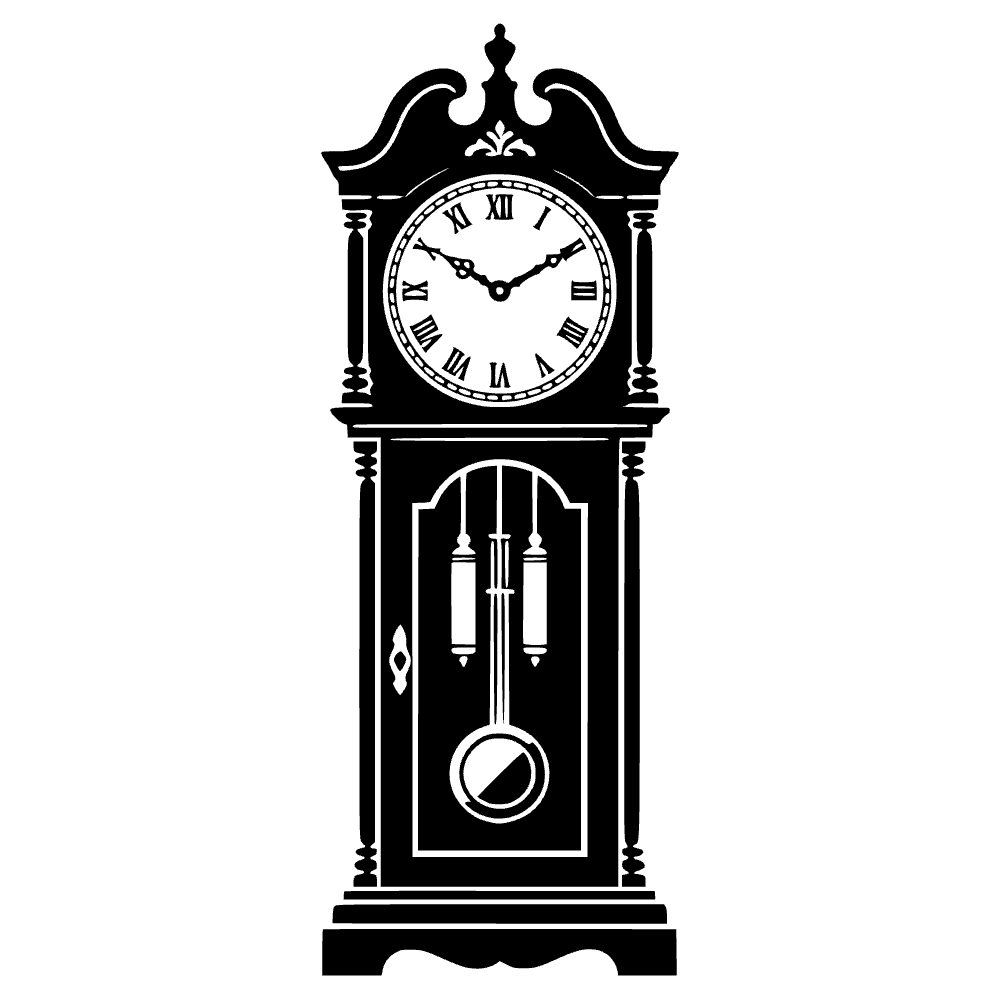 Reloj de abuelo — archivo SVG