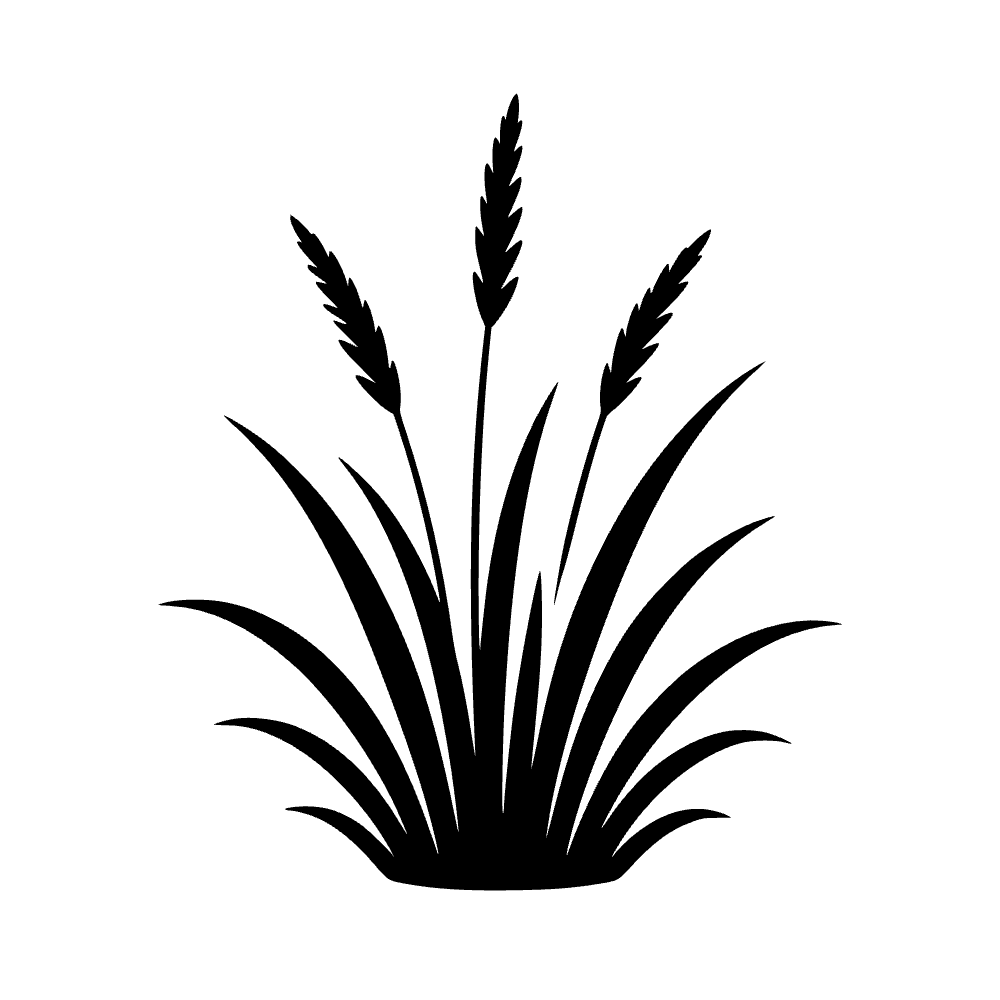 Icono de mechón de hierba — archivo SVG