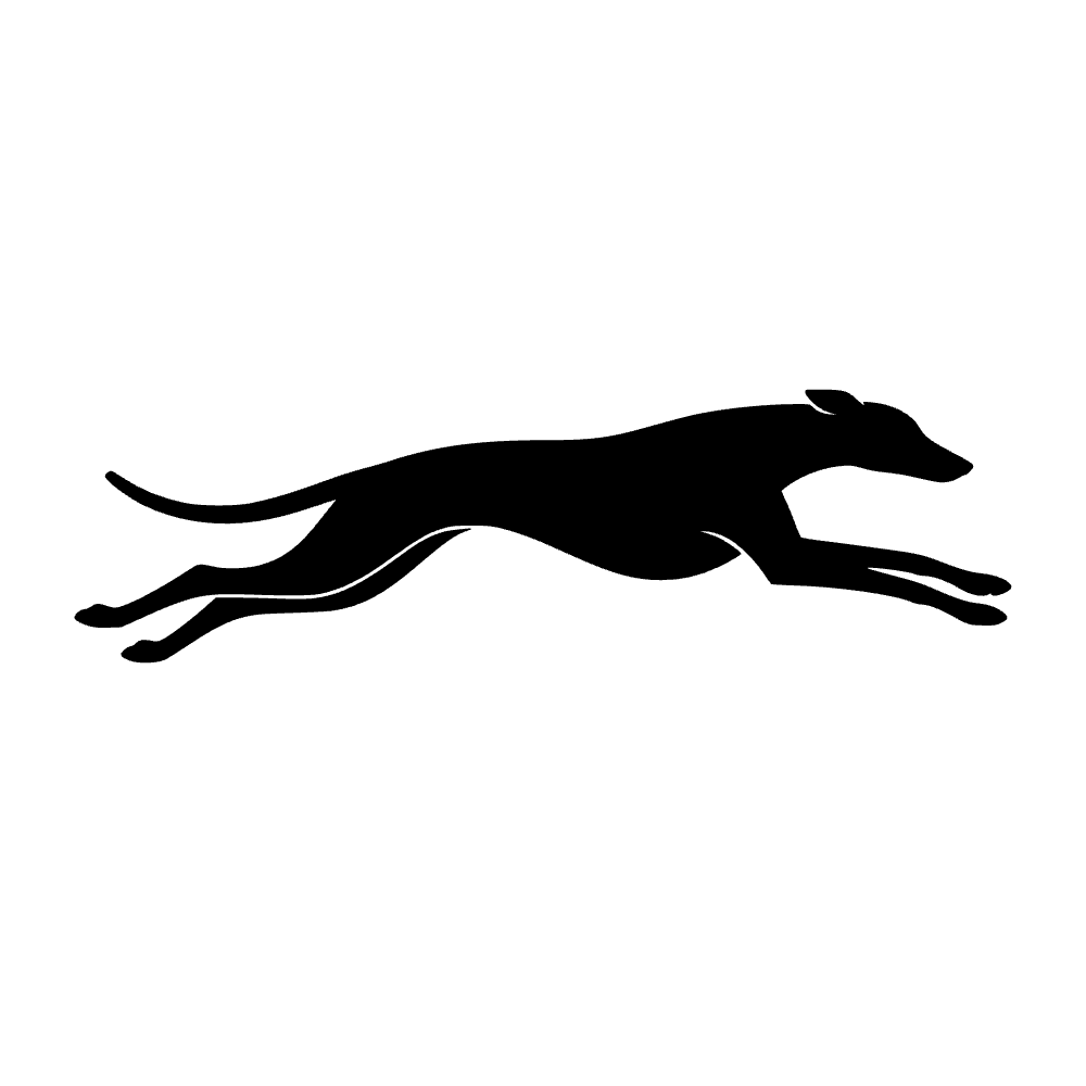 Perro galgo — archivo SVG