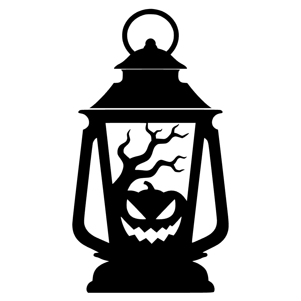 Linterna de Halloween — archivo SVG