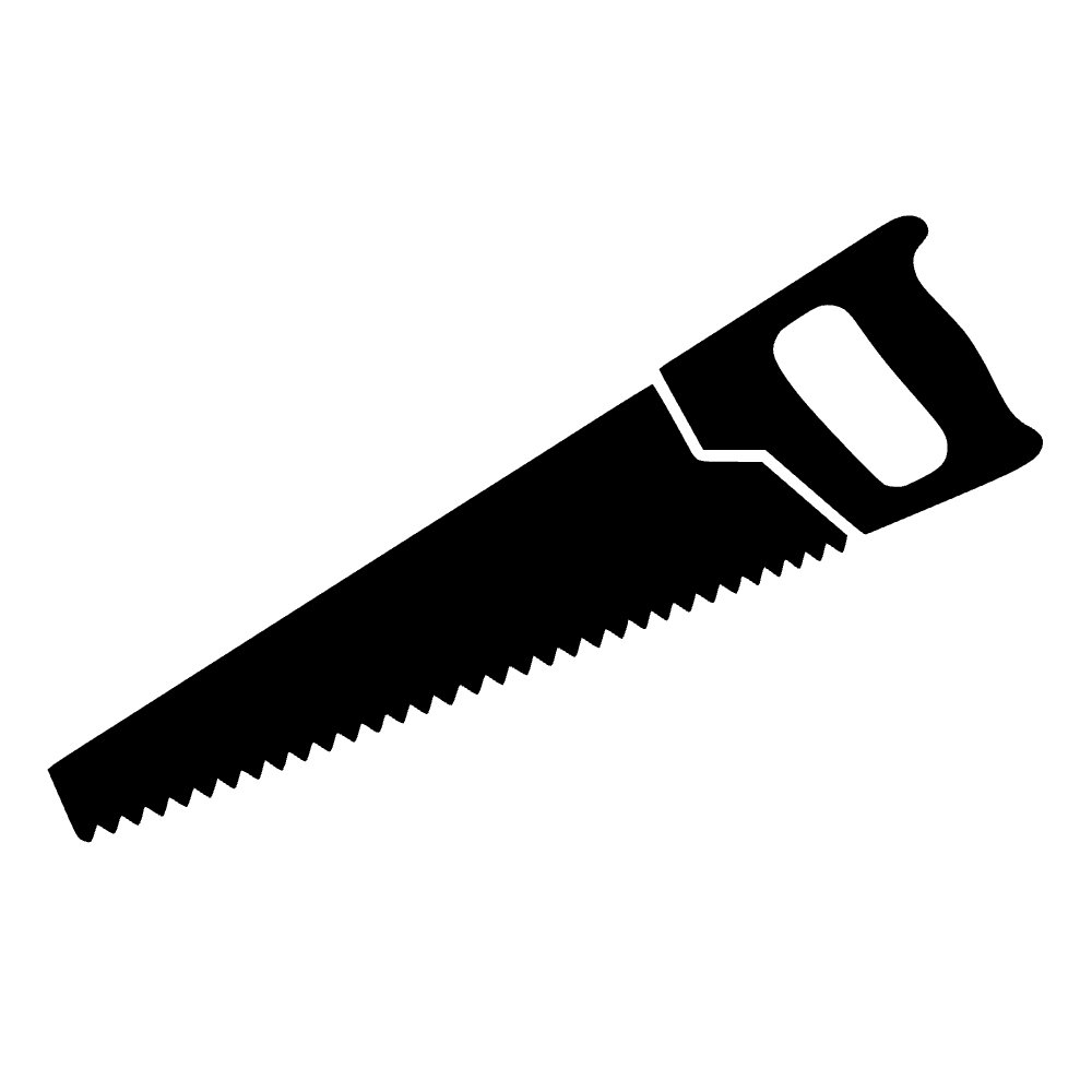 Sierra manual mostrada completa — archivo SVG