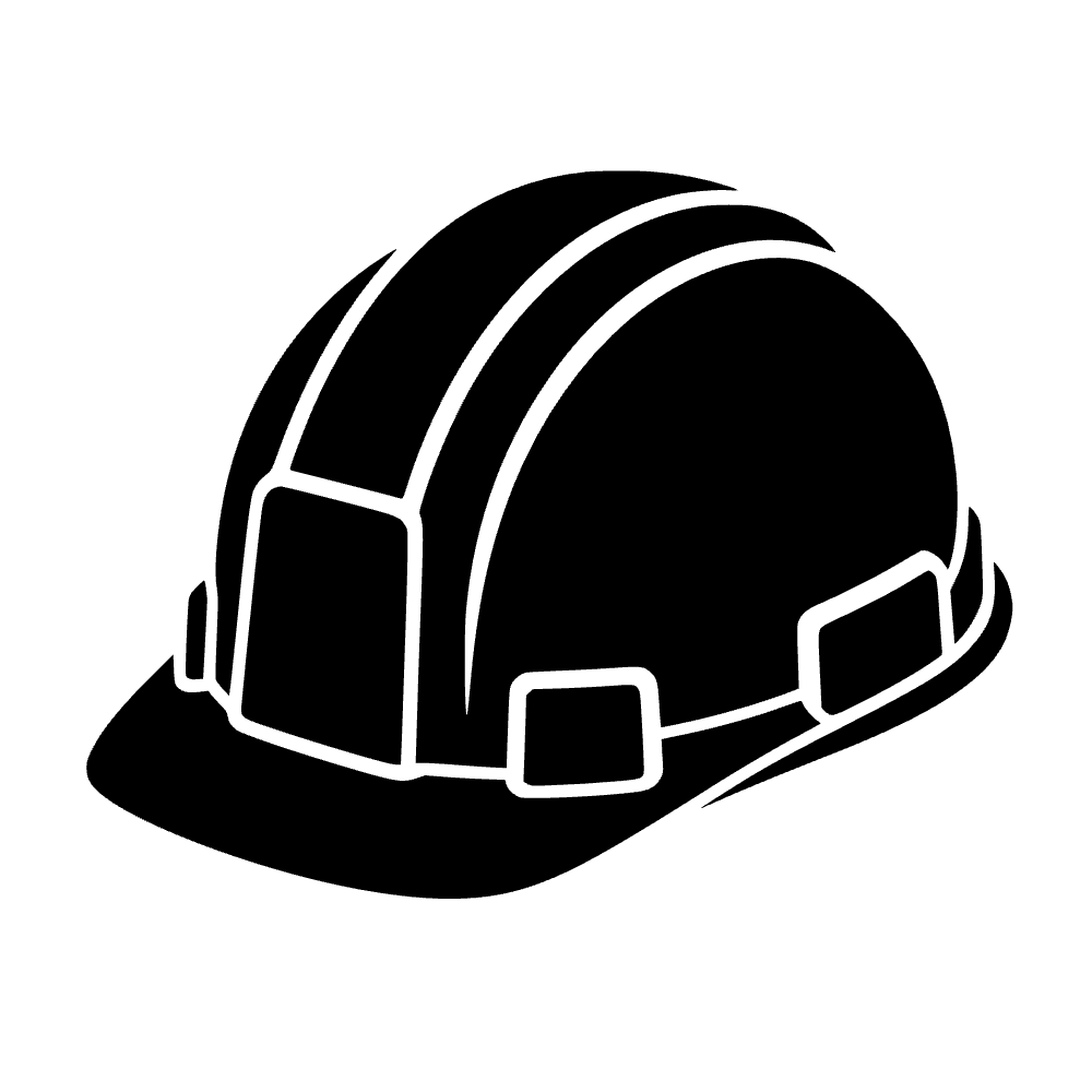 Icono de casco de seguridad — archivo SVG