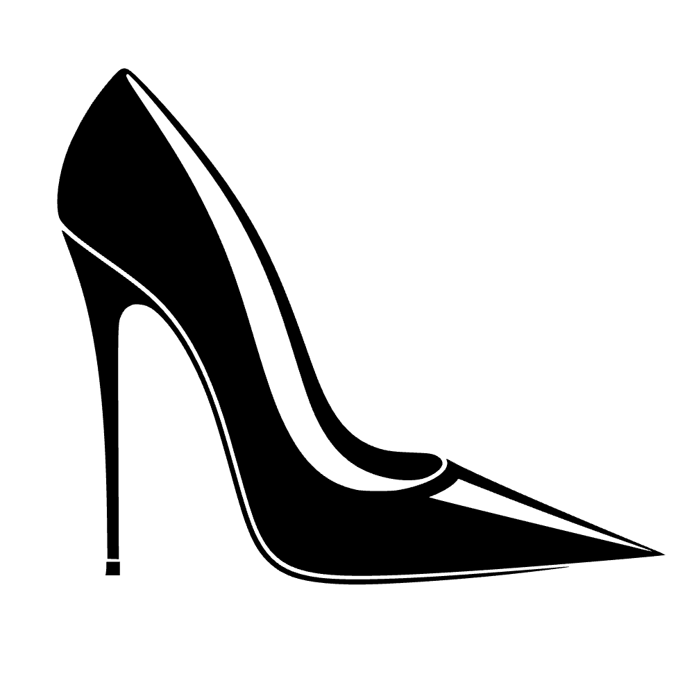 Zapato de tacón alto — archivo SVG