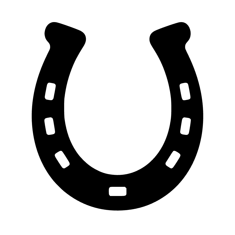 Horseshoe Icon SVG cut file preview