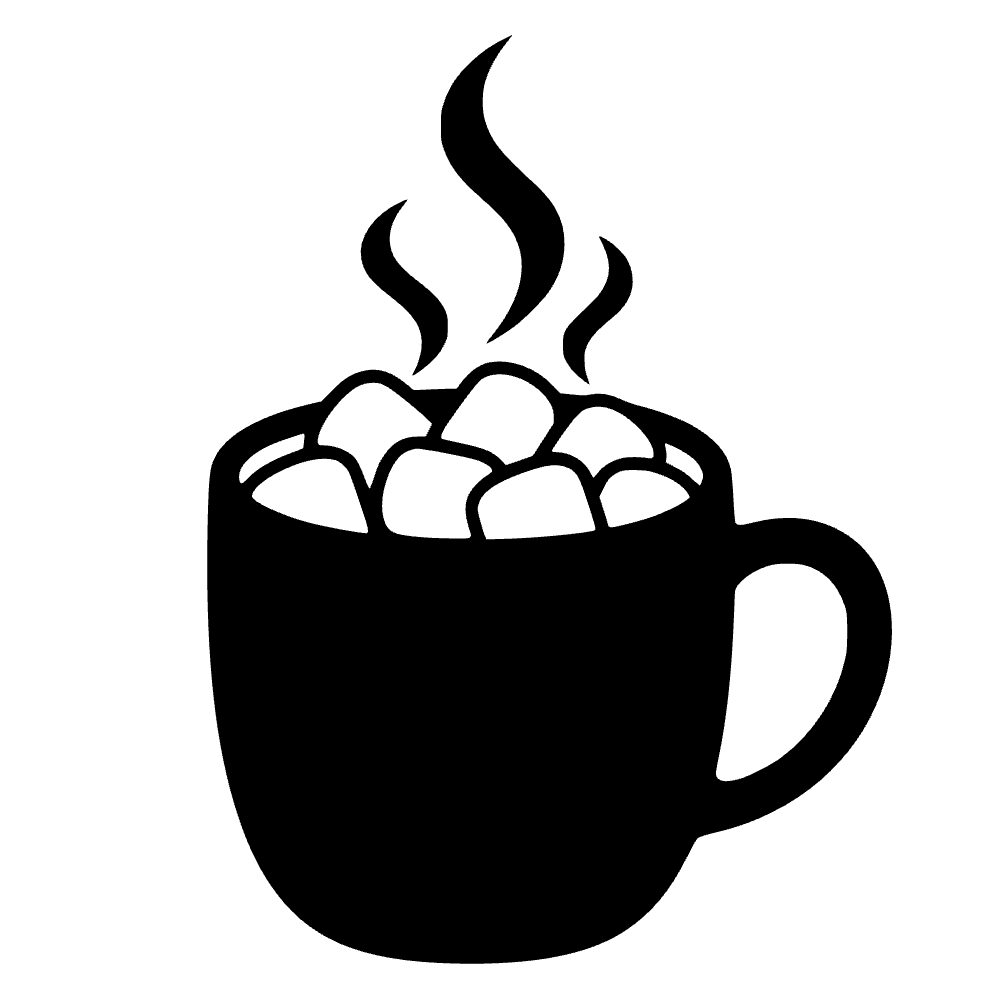 Taza de chocolate caliente — archivo SVG