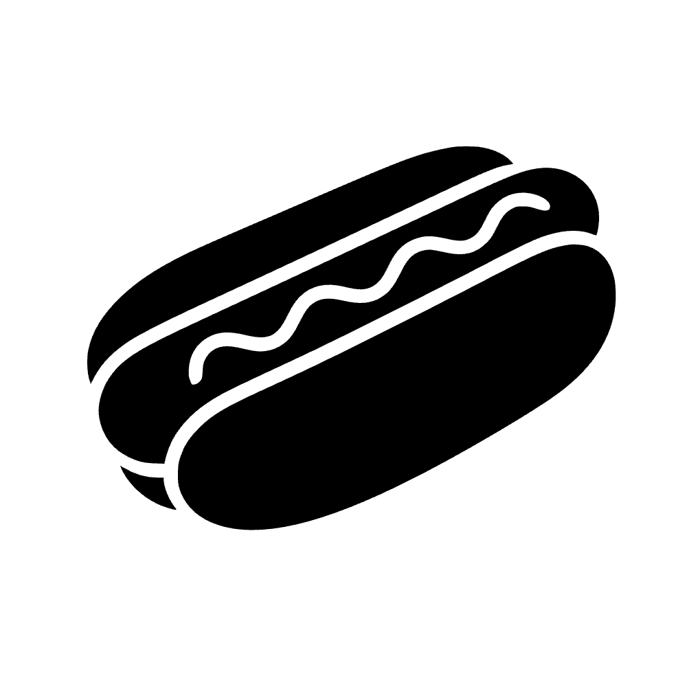 Pan de hot dog — archivo SVG