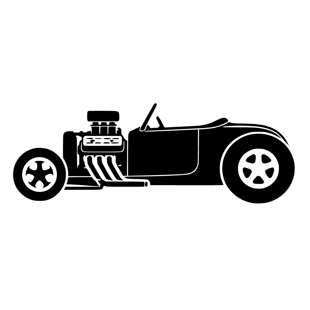 Auto hot rod — archivo SVG