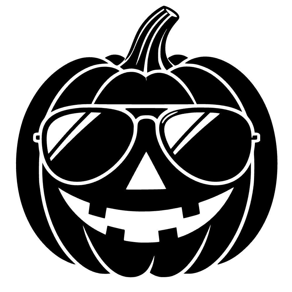 Jack O Lantern Pumpkin Icon SVG SVG cut file preview