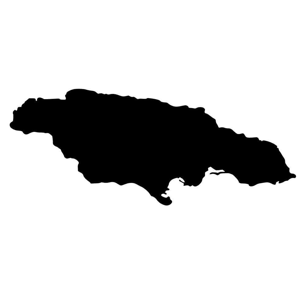 Mapa de Jamaica — archivo SVG