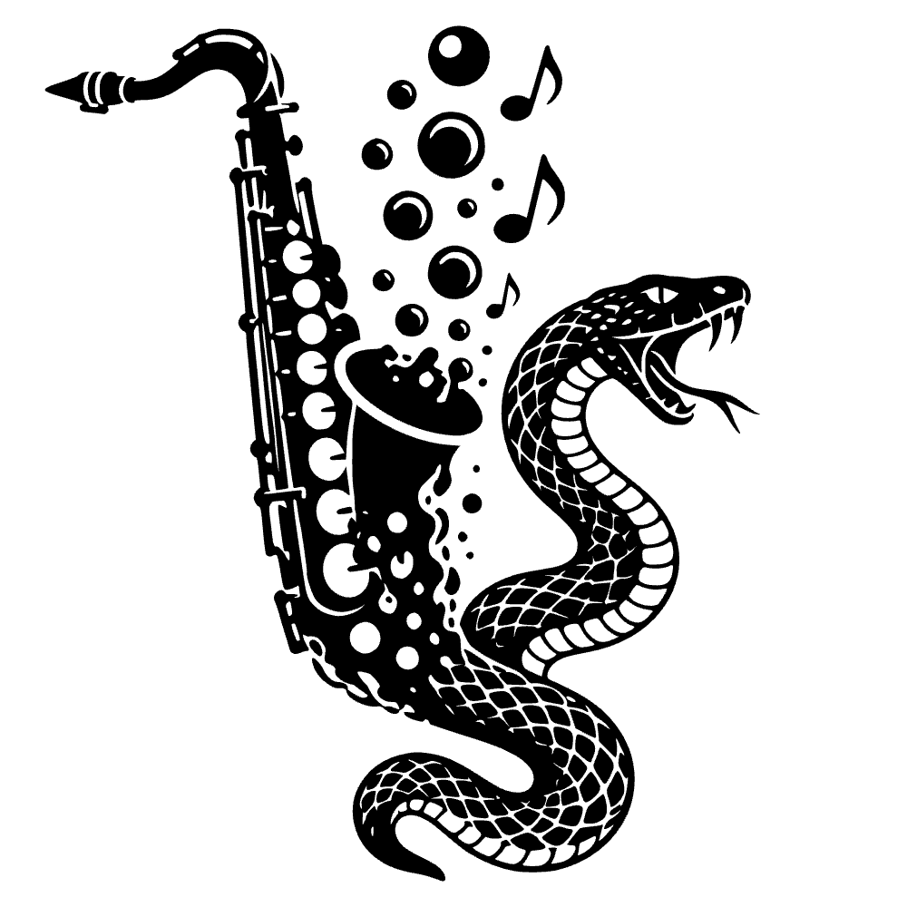 Icono de saxofón de jazz — archivo SVG