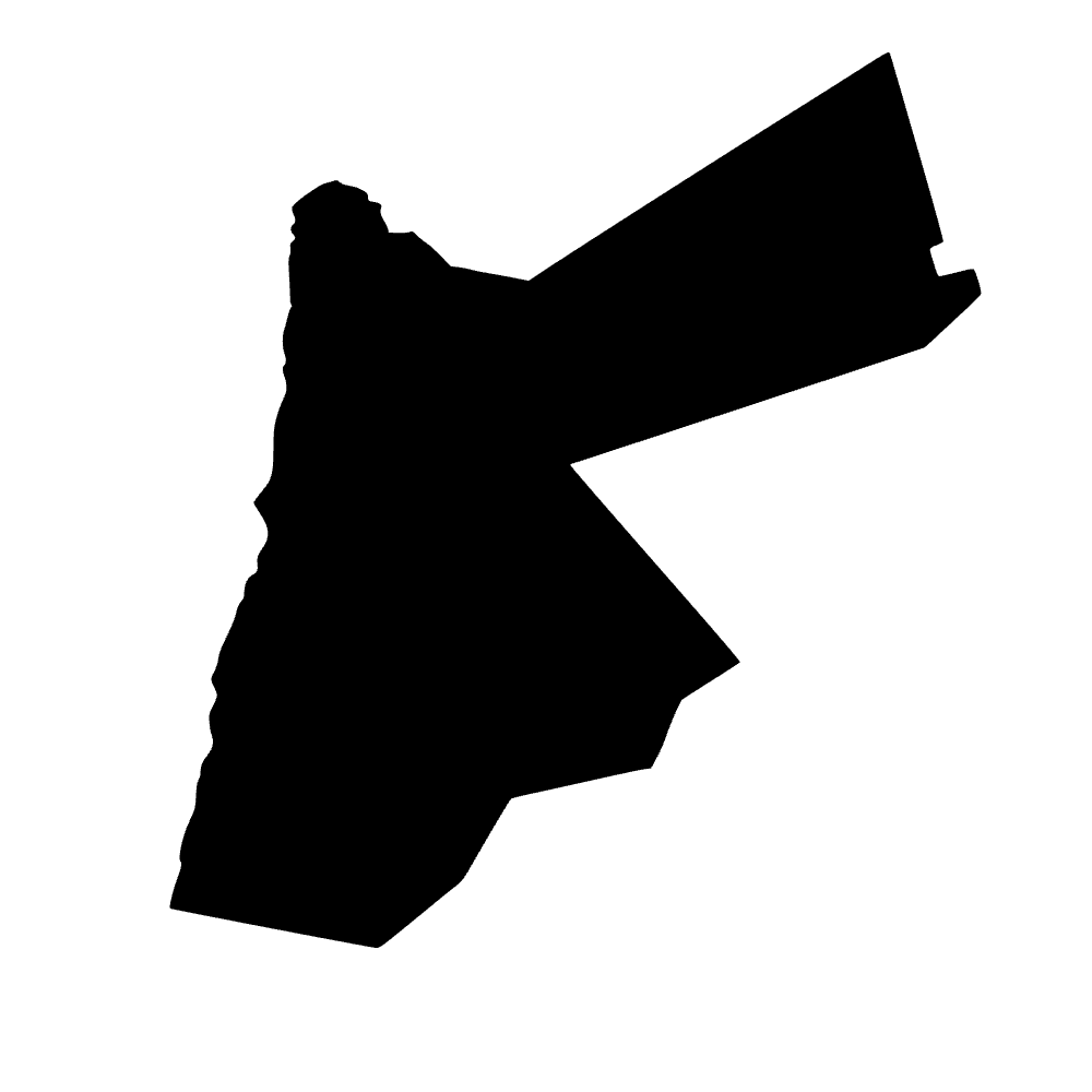 Mapa de Jordania — archivo SVG