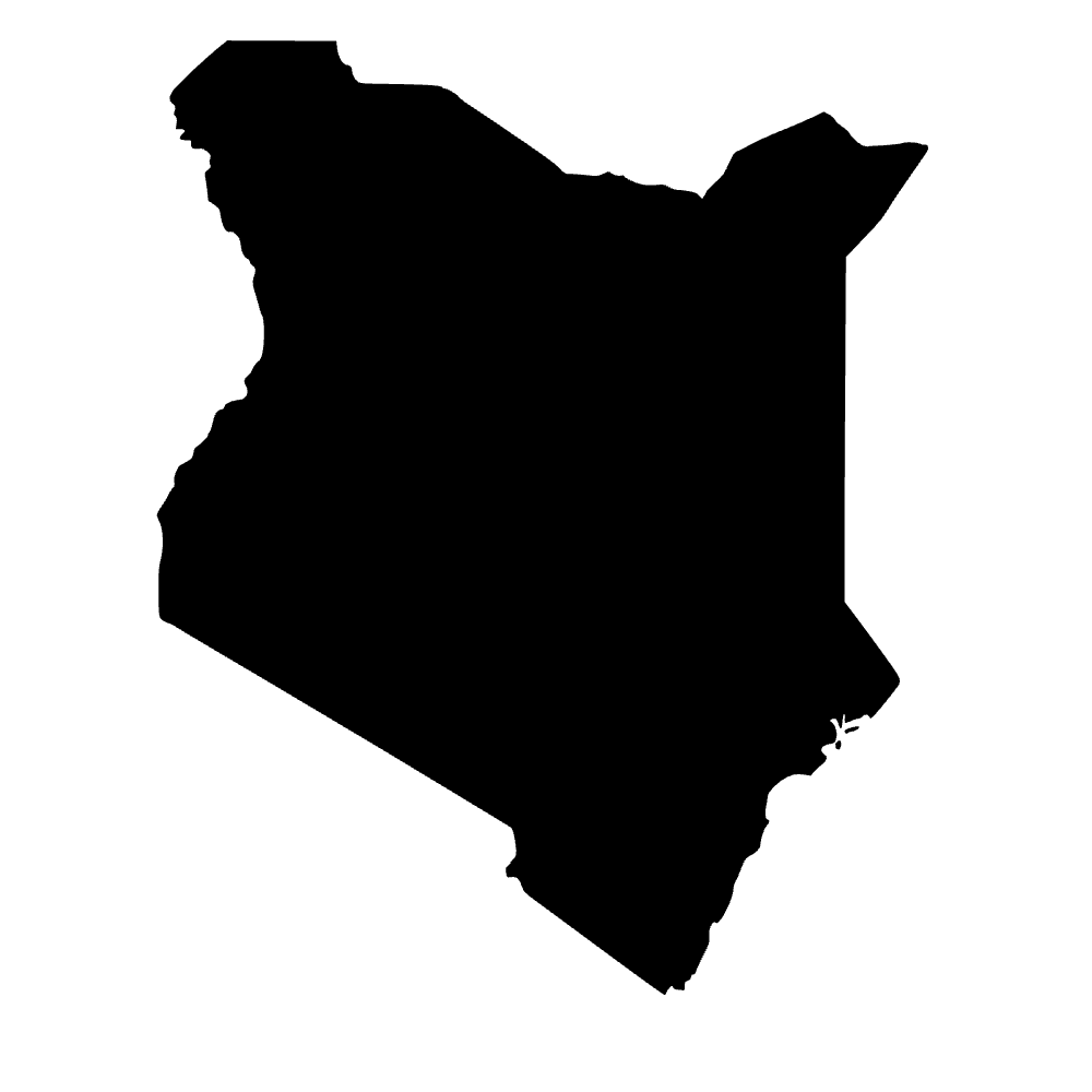 Mapa de Kenia — archivo SVG