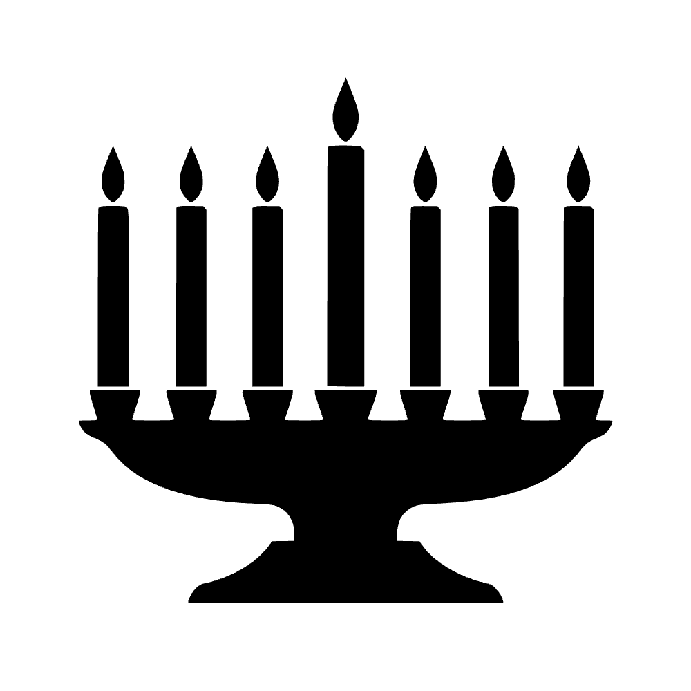 Velas de Kwanzaa — archivo SVG