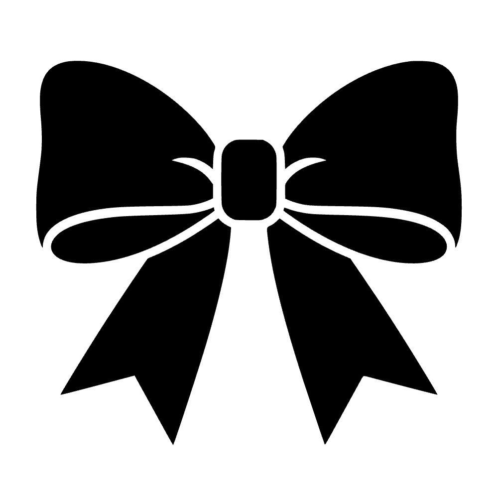 Gran moño de cabello — archivo SVG
