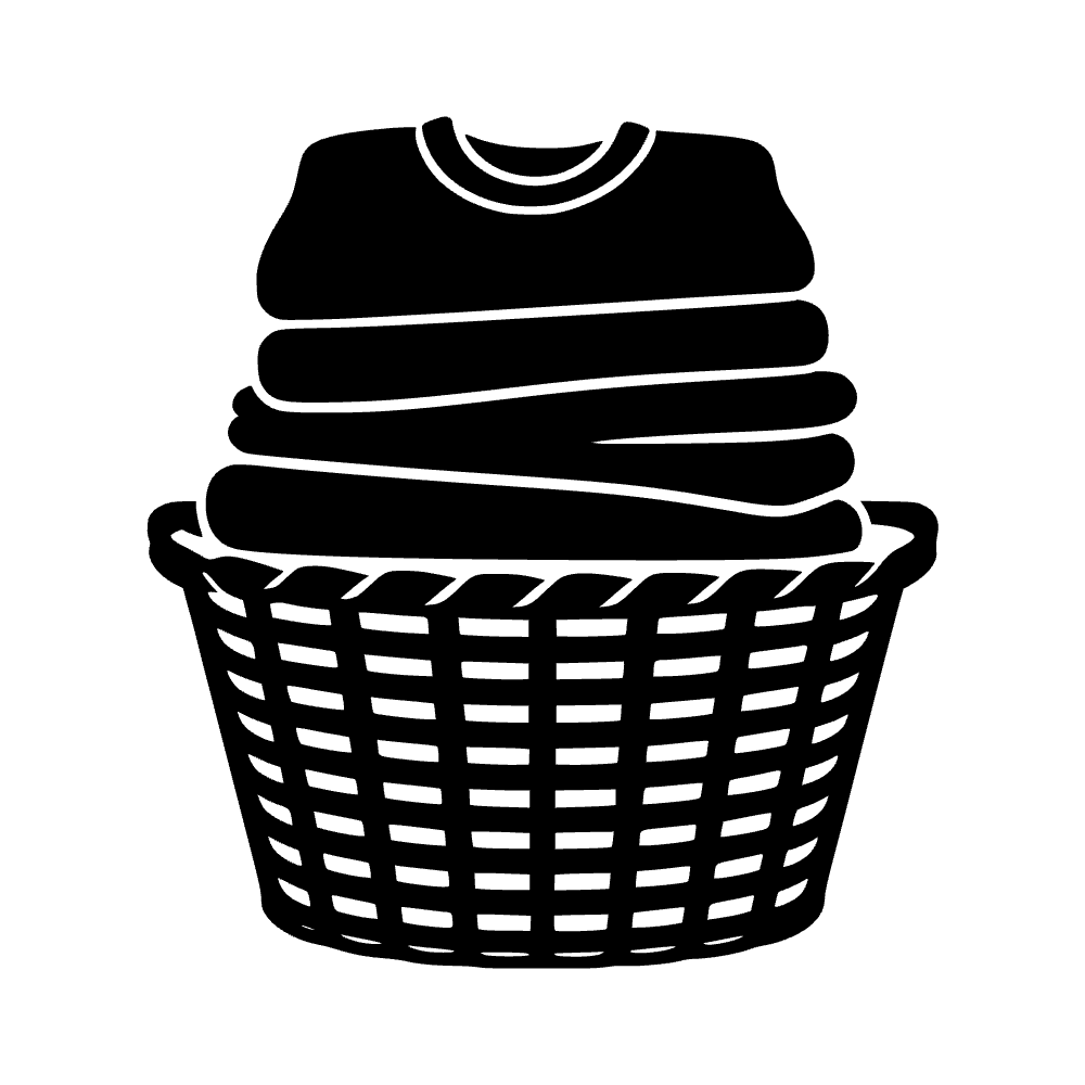 Ícono de cesta de lavandería — archivo SVG