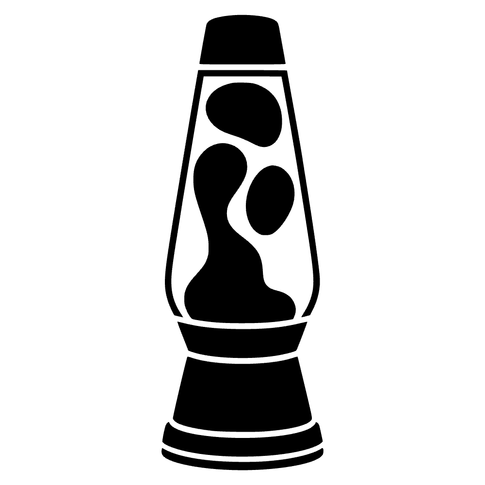 Bolas de lámpara de lava — archivo SVG