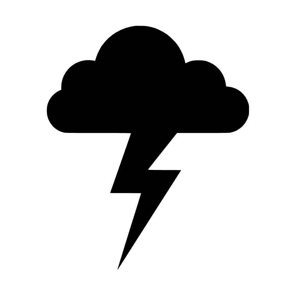 Rayo de tormenta — vista previa del archivo SVG