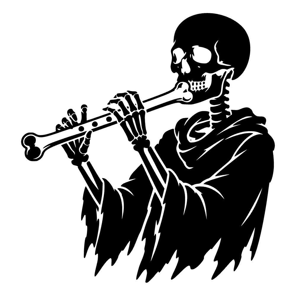 Long Leg Bone Holes Icon SVG cut file
