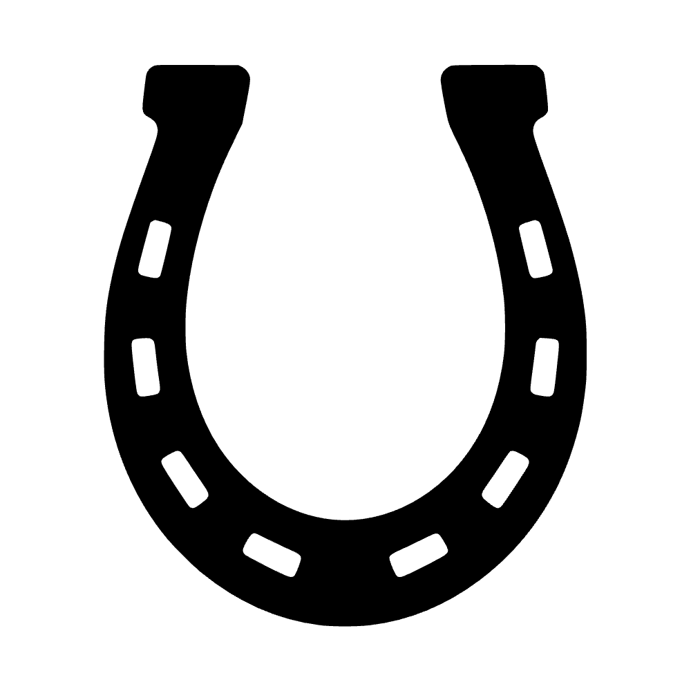 Herradura de la suerte — archivo SVG