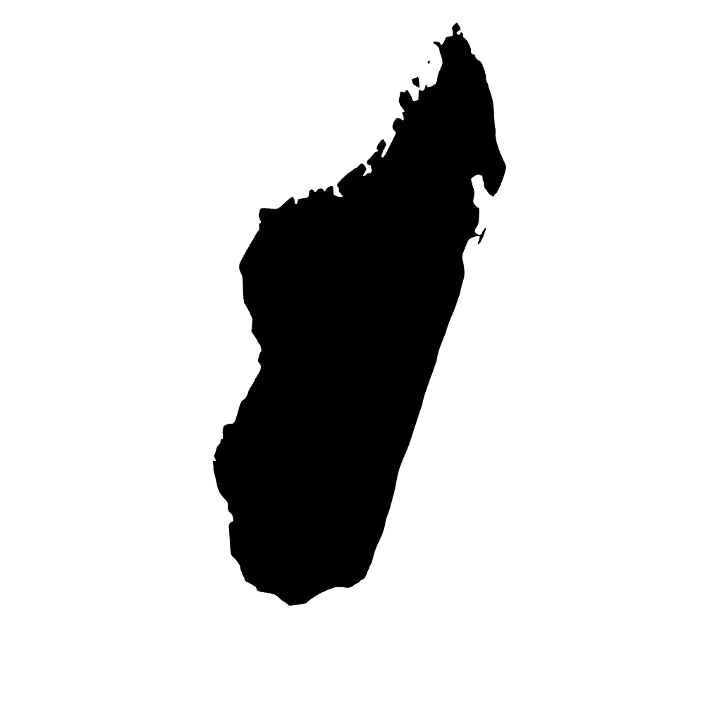 Mapa de Madagascar — archivo SVG