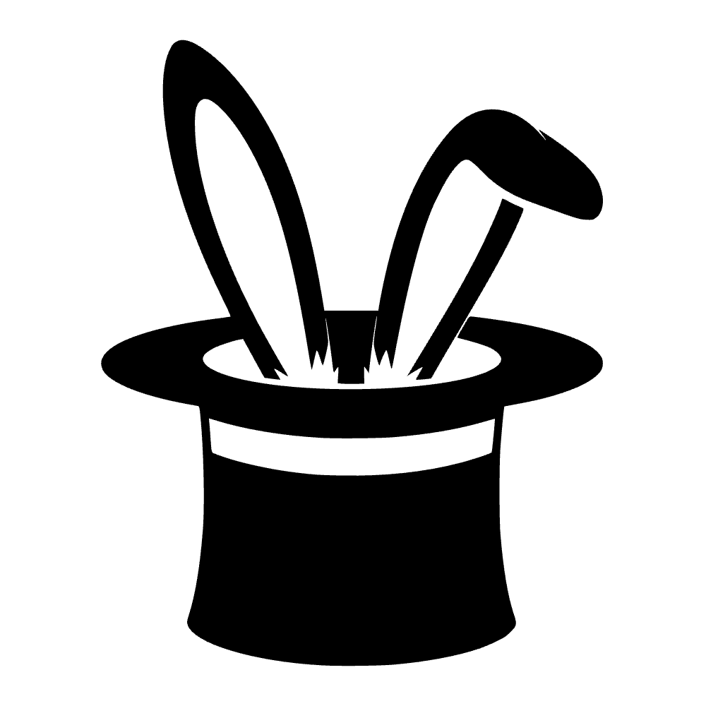 Sombrero de copa de mago — archivo SVG