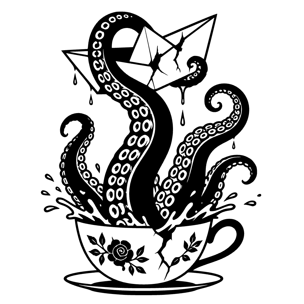 Tentáculos de kraken masivo — archivo SVG