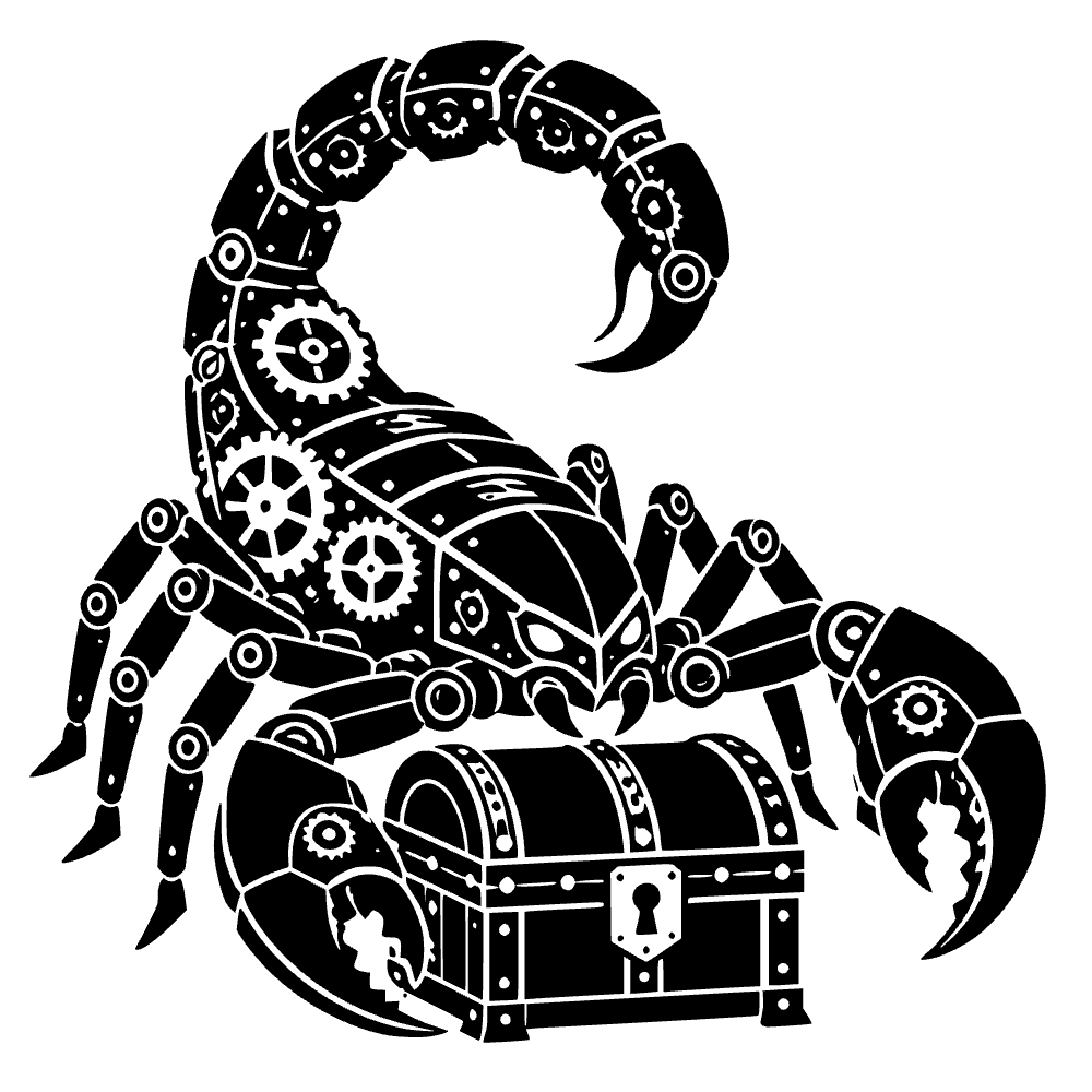 Escorpión mecánico — archivo SVG