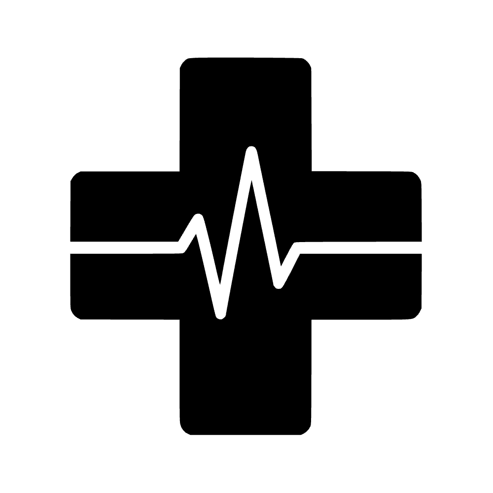 Icono de cruz médica — archivo SVG