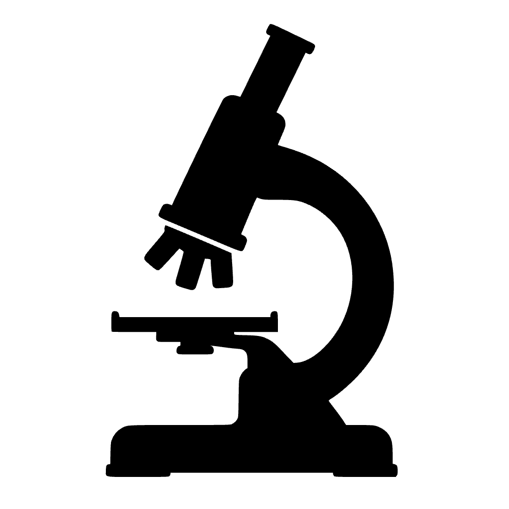 Ícono de microscopio — archivo SVG