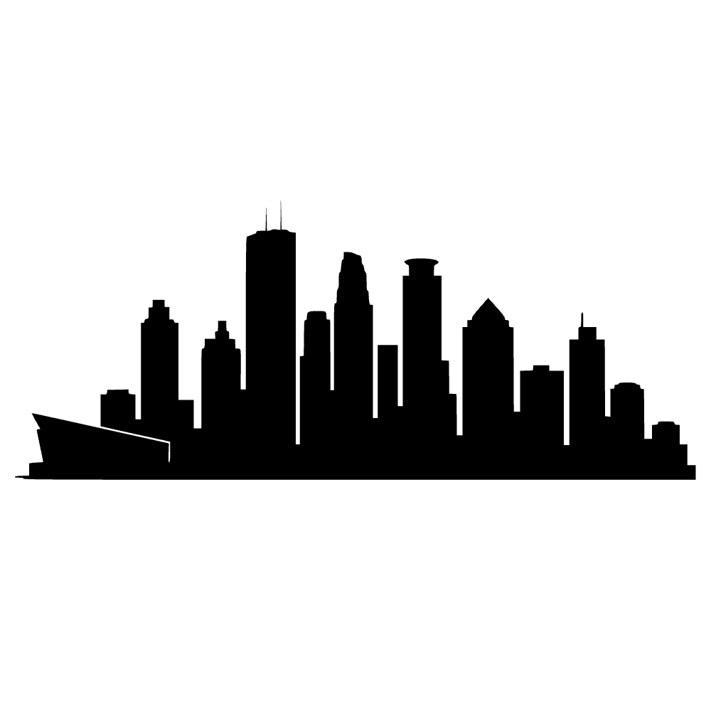 Horizonte de Minneapolis — archivo SVG