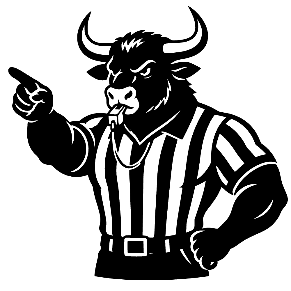 Minotaur Referee Icon SVG SVG cut file preview