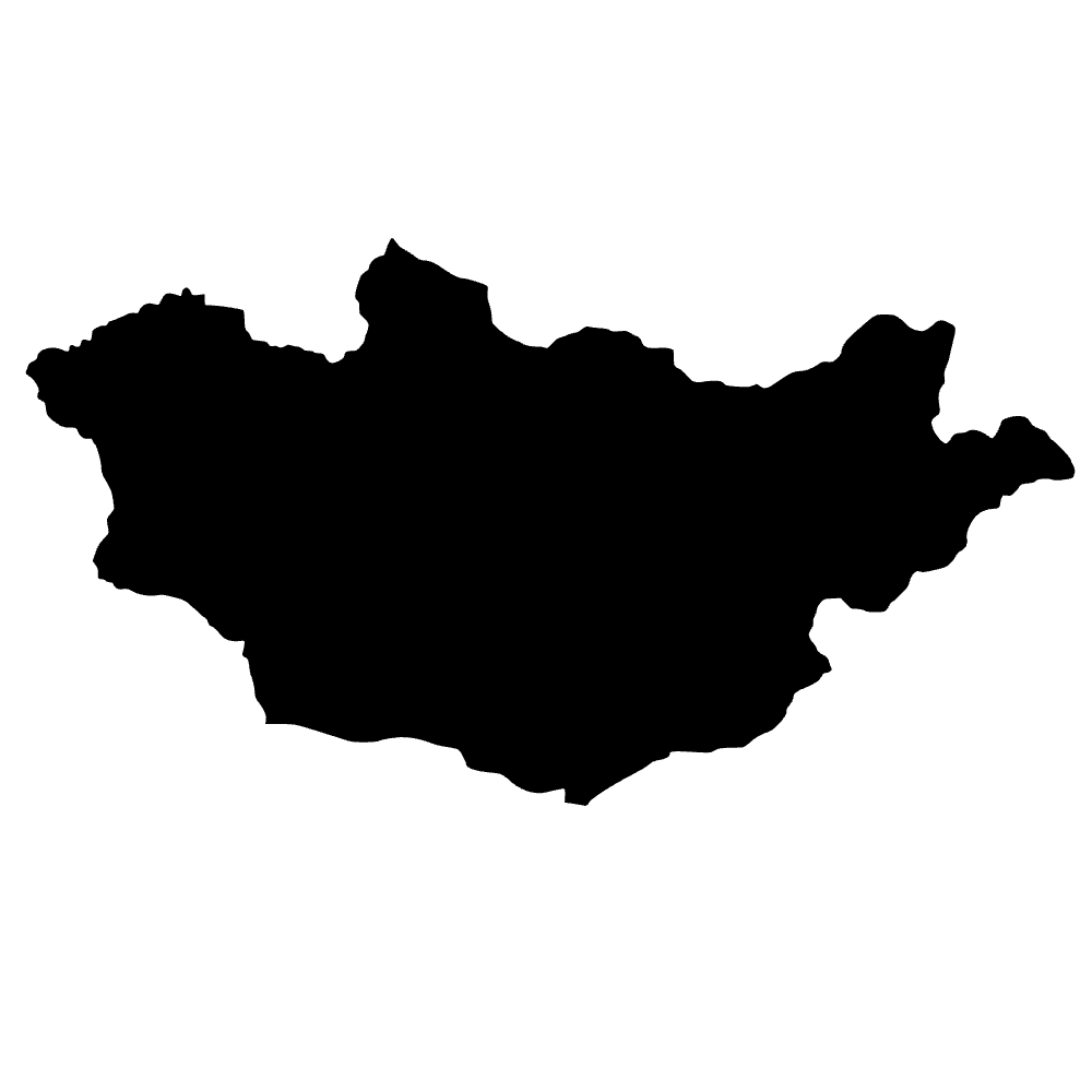 Mapa de Mongolia — archivo SVG