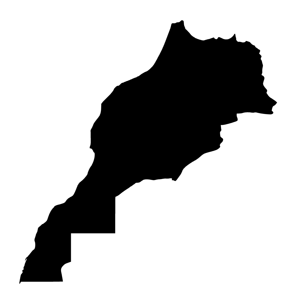 Mapa de Marruecos — archivo SVG