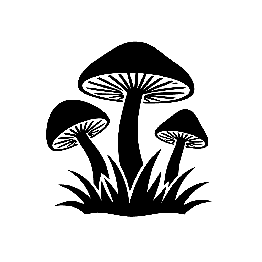 Montón de champiñones — archivo SVG