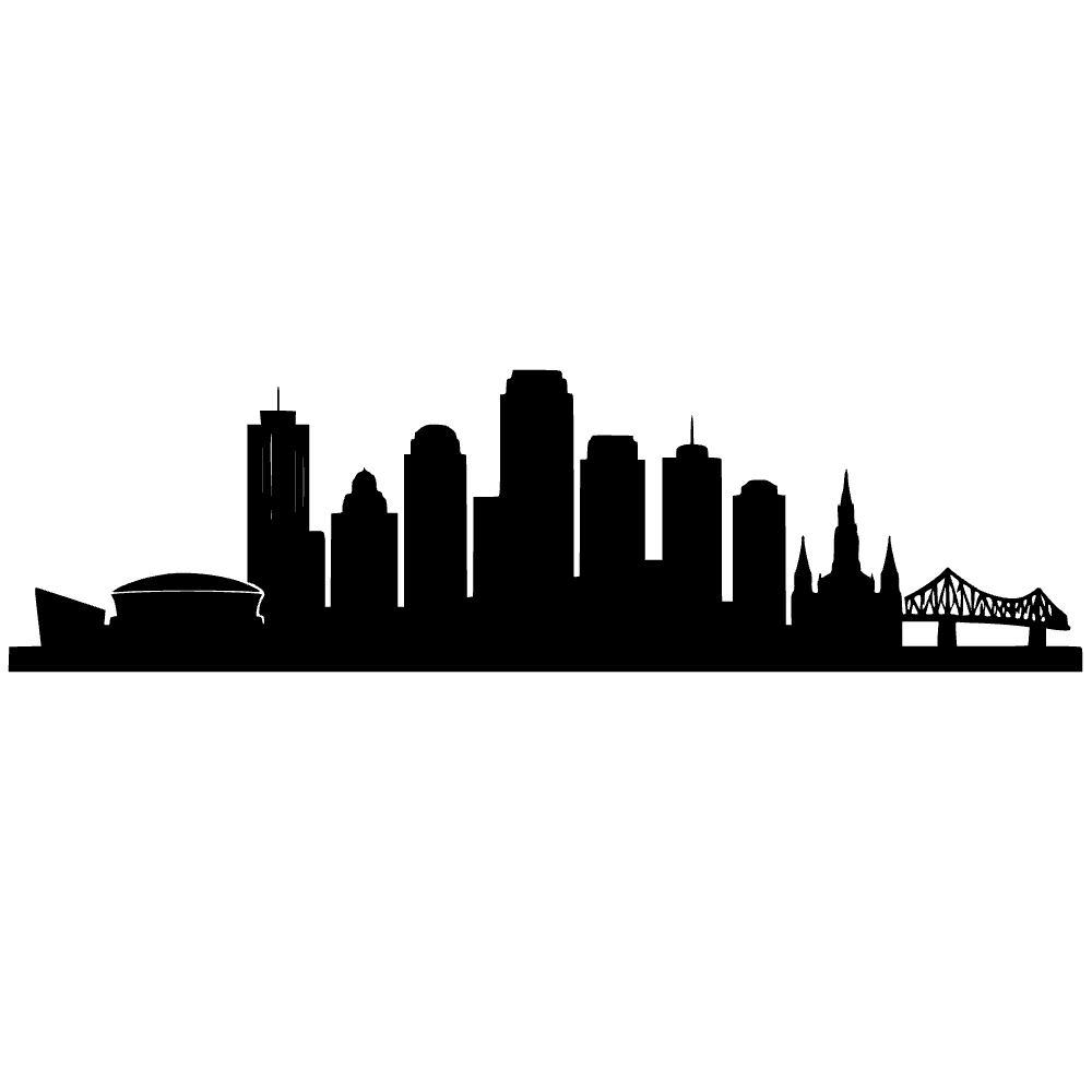 Horizonte de Nueva Orleans — archivo SVG